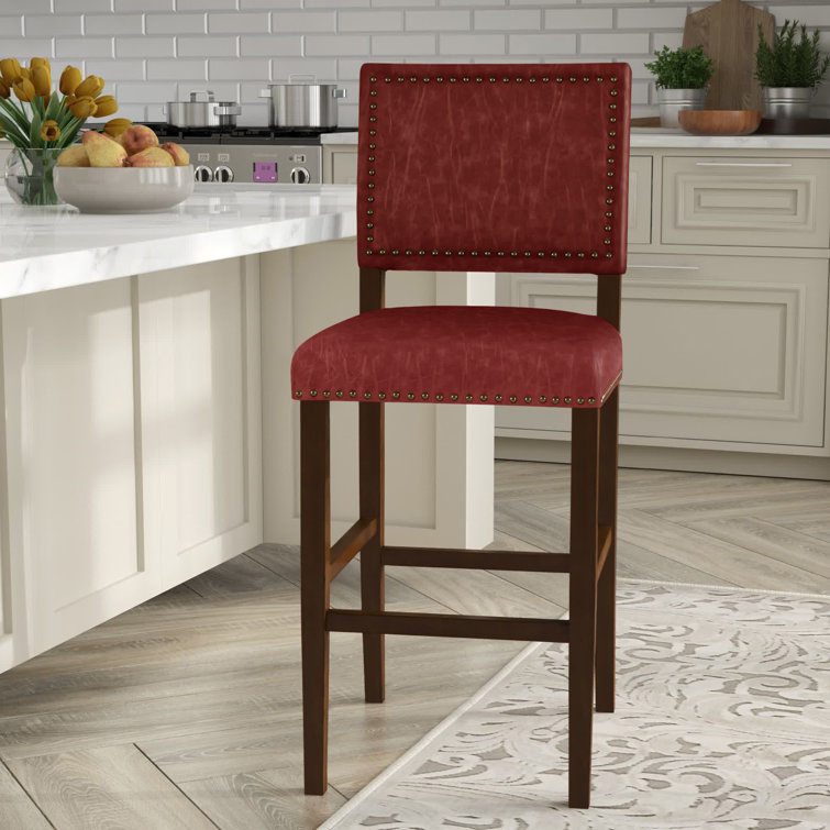 Padded counter best sale stools with backs